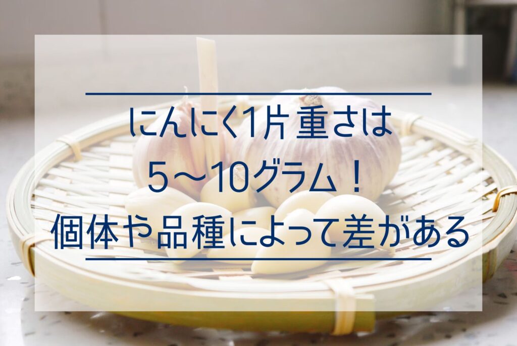 にんにくの1片は何グラム？チューブで使うときの目安やおすすめのレシピまで詳しく解説